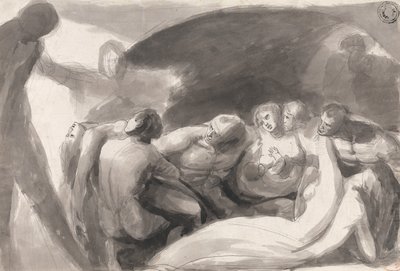 Howard Visiting a Prison by George Romney